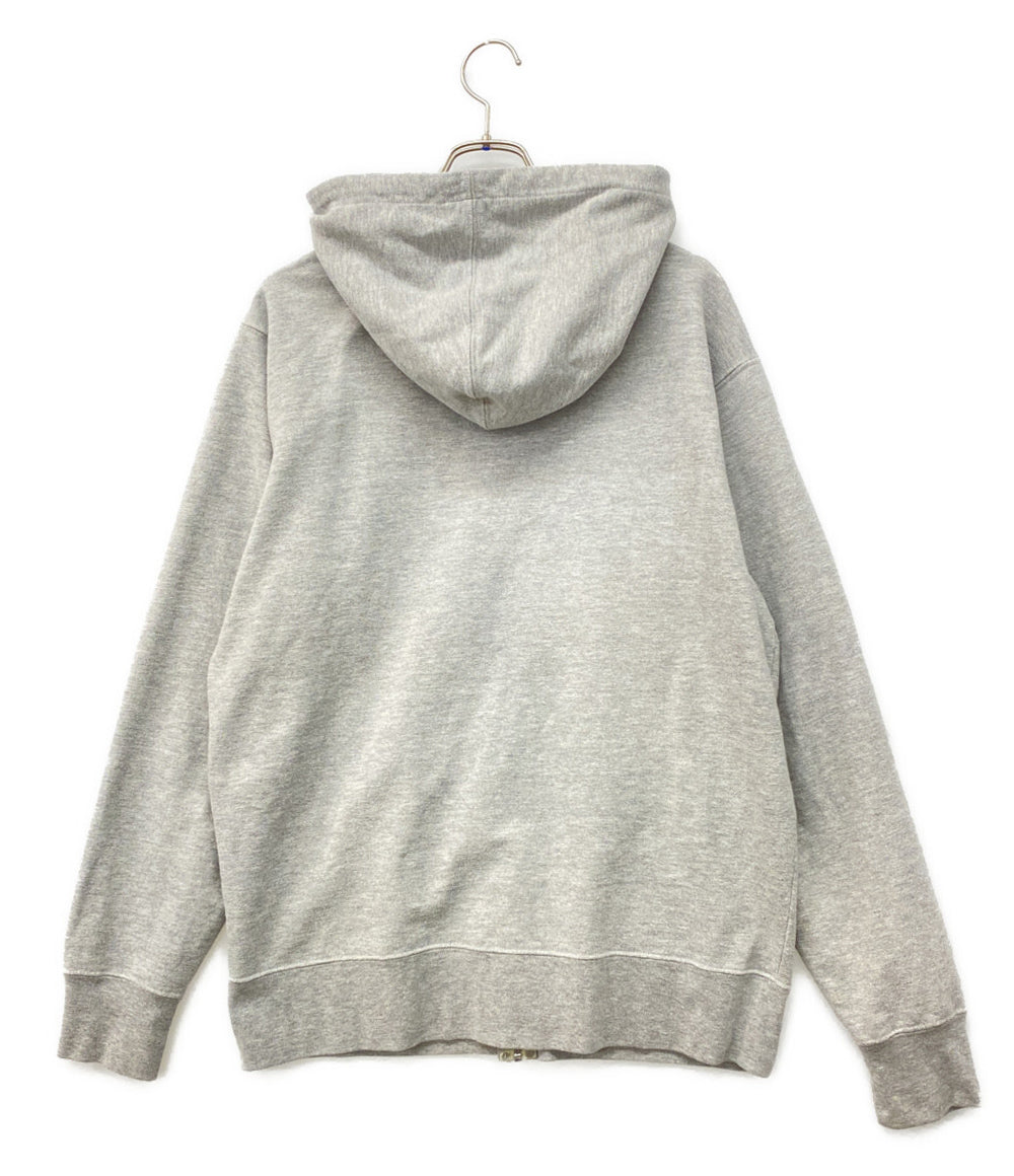 Supreme スウェットパーカー SMALL BOX ZIP UP HOODED GREY 25AW メンズ SIZE L シュプリーム