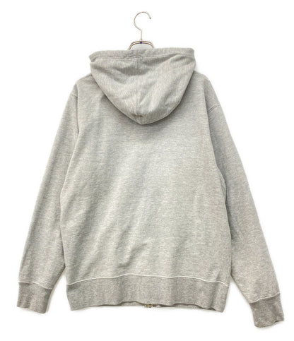 Supreme スウェットパーカー SMALL BOX ZIP UP HOODED GREY 25AW メンズ SIZE L シュプリーム