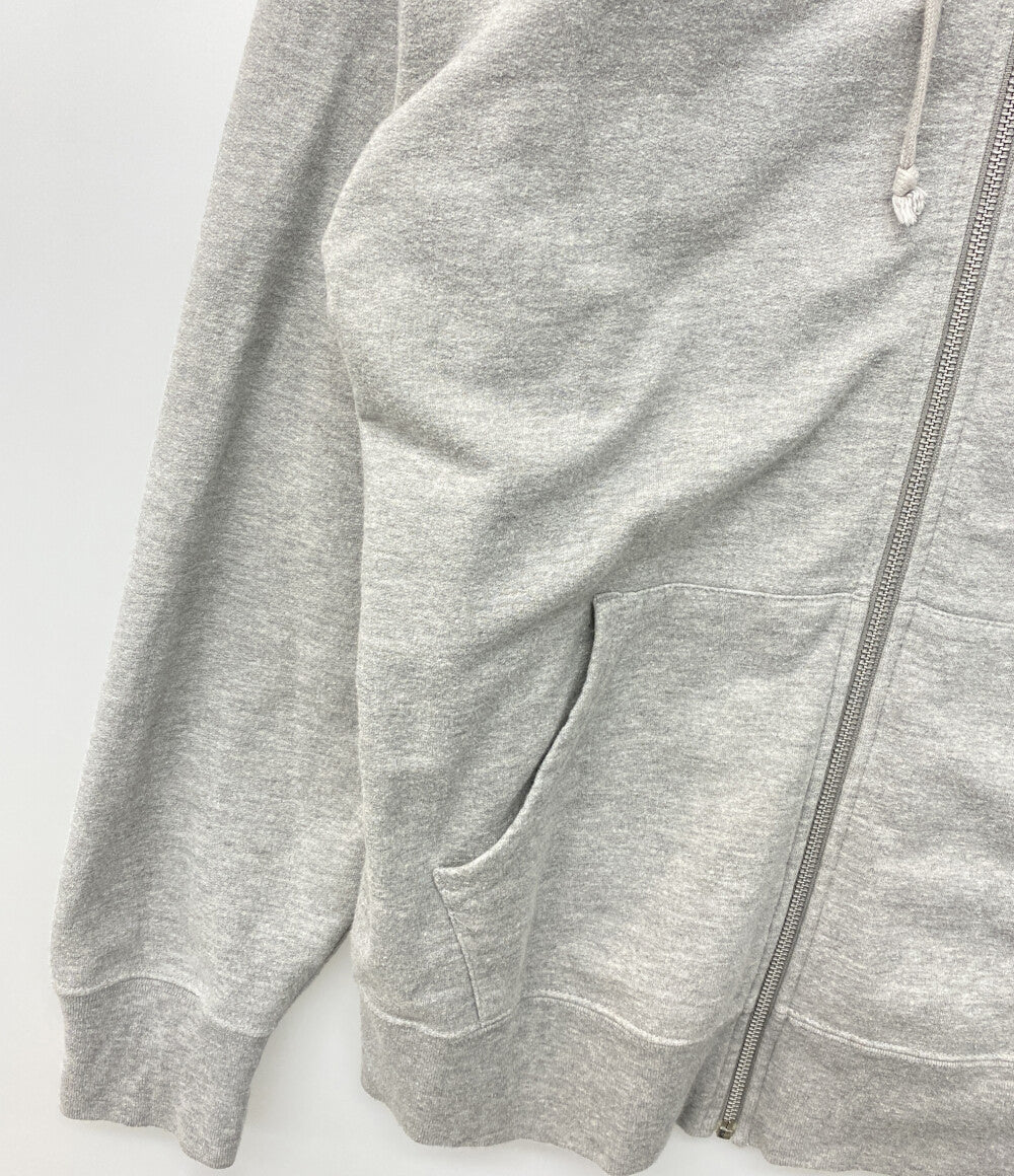 Supreme スウェットパーカー SMALL BOX ZIP UP HOODED GREY 25AW メンズ SIZE L シュプリーム