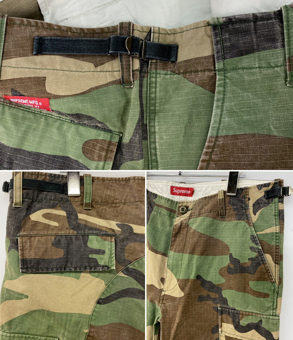 Supreme カーゴパンツ オールド MFGタグ WOODLAND CAMO メンズ SIZE 34 シュプリーム