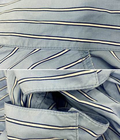 NEIGHBORHOOD 長袖シャツ STRIPE WORK SHIRT LS 242TSNH-SHM02 メンズ SIZE L ネイバーフッド