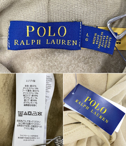美品 POLO RALPH LAUREN スウェットパーカー POLO BEAR バックプリント 26FW メンズ SIZE L ポロ・ラルフローレン