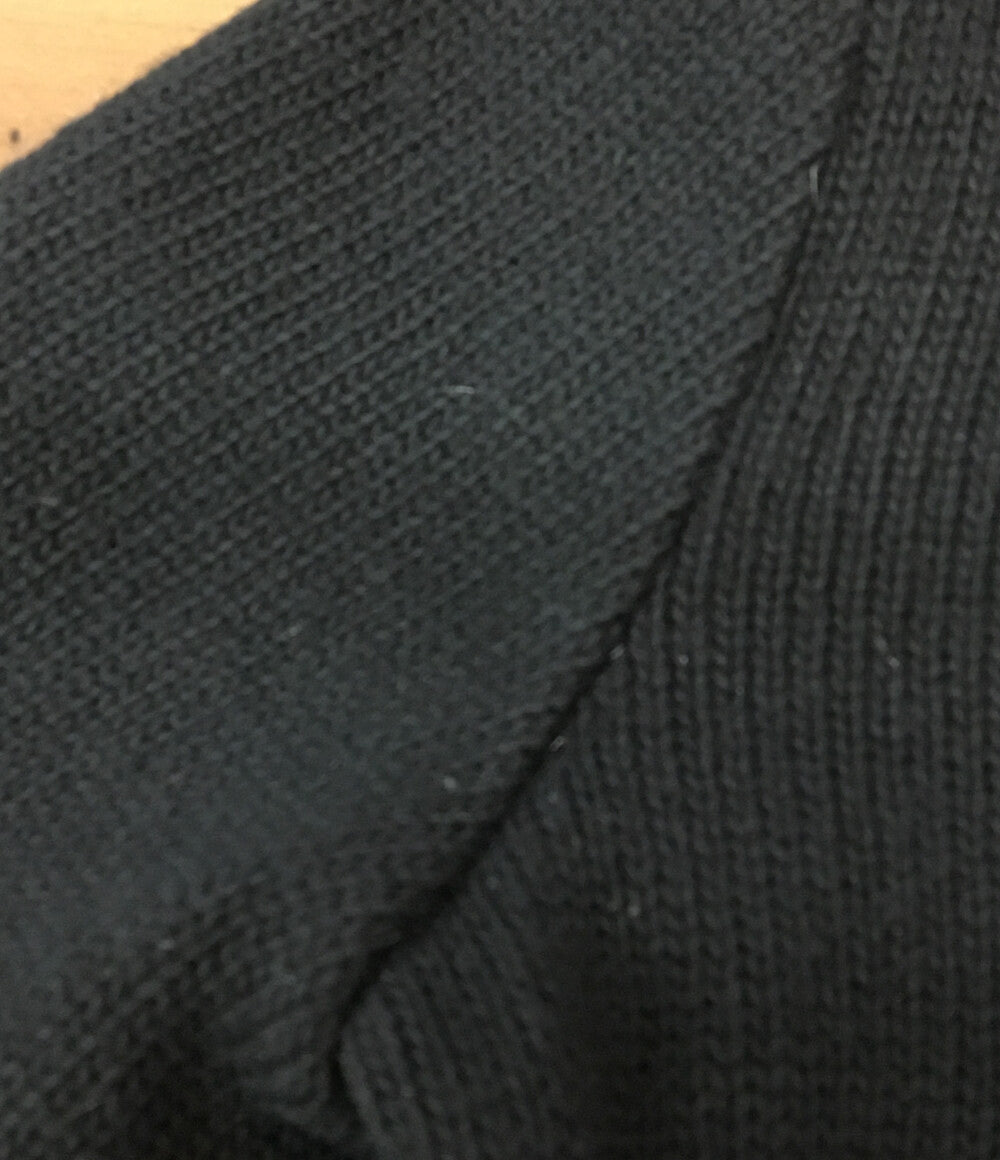 ローブドシャンブルコムデギャルソン ニットジャケット ブラック レディース SIZE L robe de chambre COMME des GARCONS