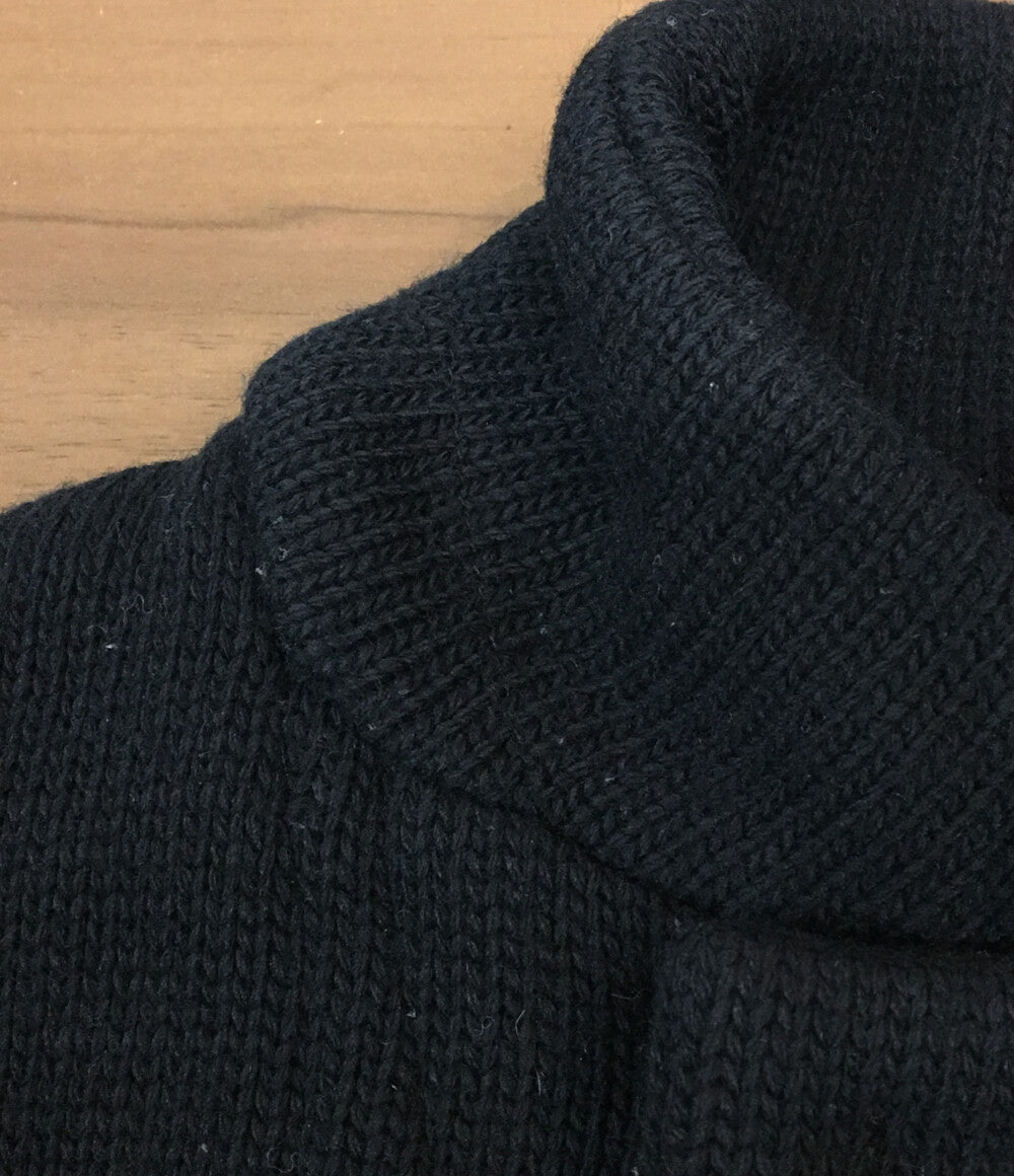 ローブドシャンブルコムデギャルソン ニットジャケット ブラック レディース SIZE L robe de chambre COMME des GARCONS