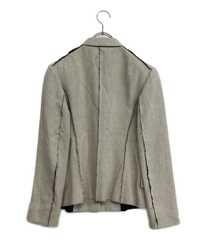 ジルサンダー カットオフデザインジャケット コットン レディース SIZE 38 JIL SANDER