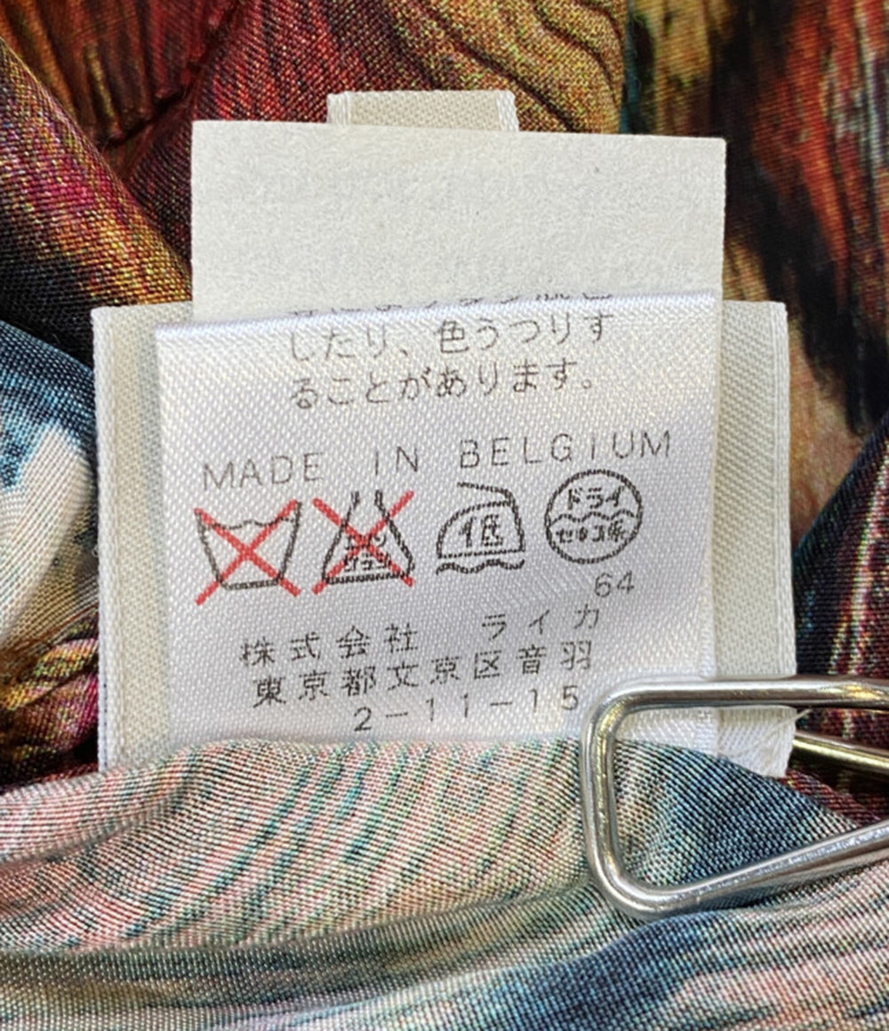 ドリスヴァンノッテン ノースリーブワンピース 総柄 ライカ期 3455-7103 レディース SIZE S DRIES VAN NOTEN