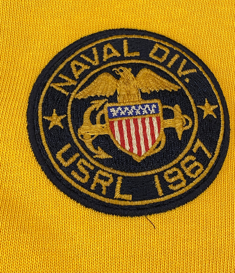 POLO RALPH LAUREN 長袖シャツ ラガー RL NAVAL CLOTHING FACTORY ボーダー メンズ SIZE L ポロ・ラルフローレン