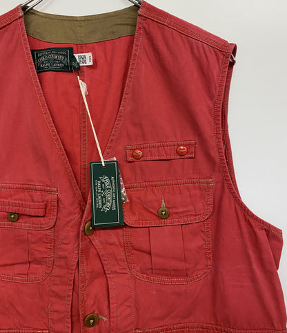 POLO COUNTRY RALPH LAUREN ポロカントリー ラルフローレン ベスト ハンティング RED メンズ SIZE L