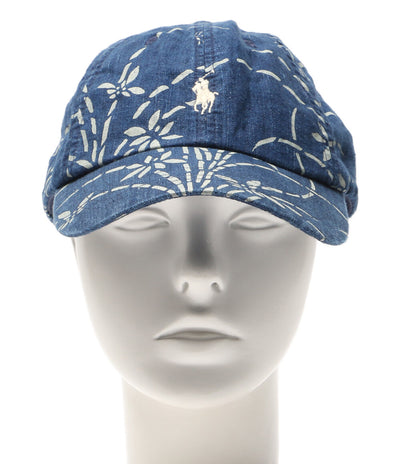 ポロ・ラルフローレン キャップ トロピカル インディゴ リネン ボール メンズ SIZE ONE SIZE POLO RALPH LAUREN