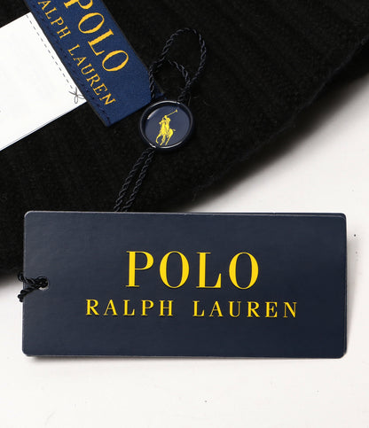ポロ・ラルフローレン ニット帽 リブ ブラック タグ付 メンズ SIZE ONE SIZE POLO RALPH LAUREN