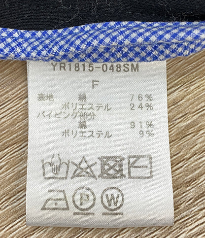 YORI ヨリ ベスト ジャケット YR1815-048SM ジレ レディース SIZE F