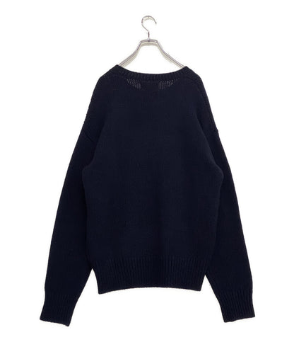 POLO RALPH LAUREN ニット ウール レターマン メンズ SIZE Ｍ ポロ・ラルフローレン