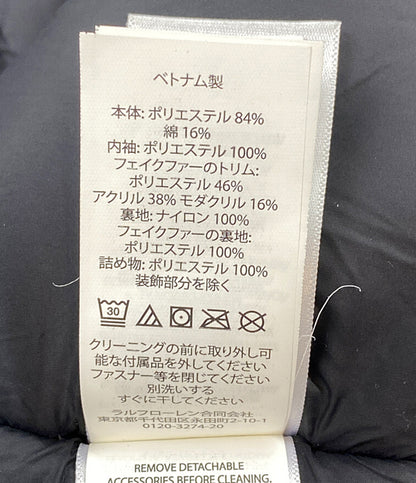 RALPH LAUREN ダウンジャケット WATER RESISTANT DOWN PARKA メンズ SIZE S ラルフローレン