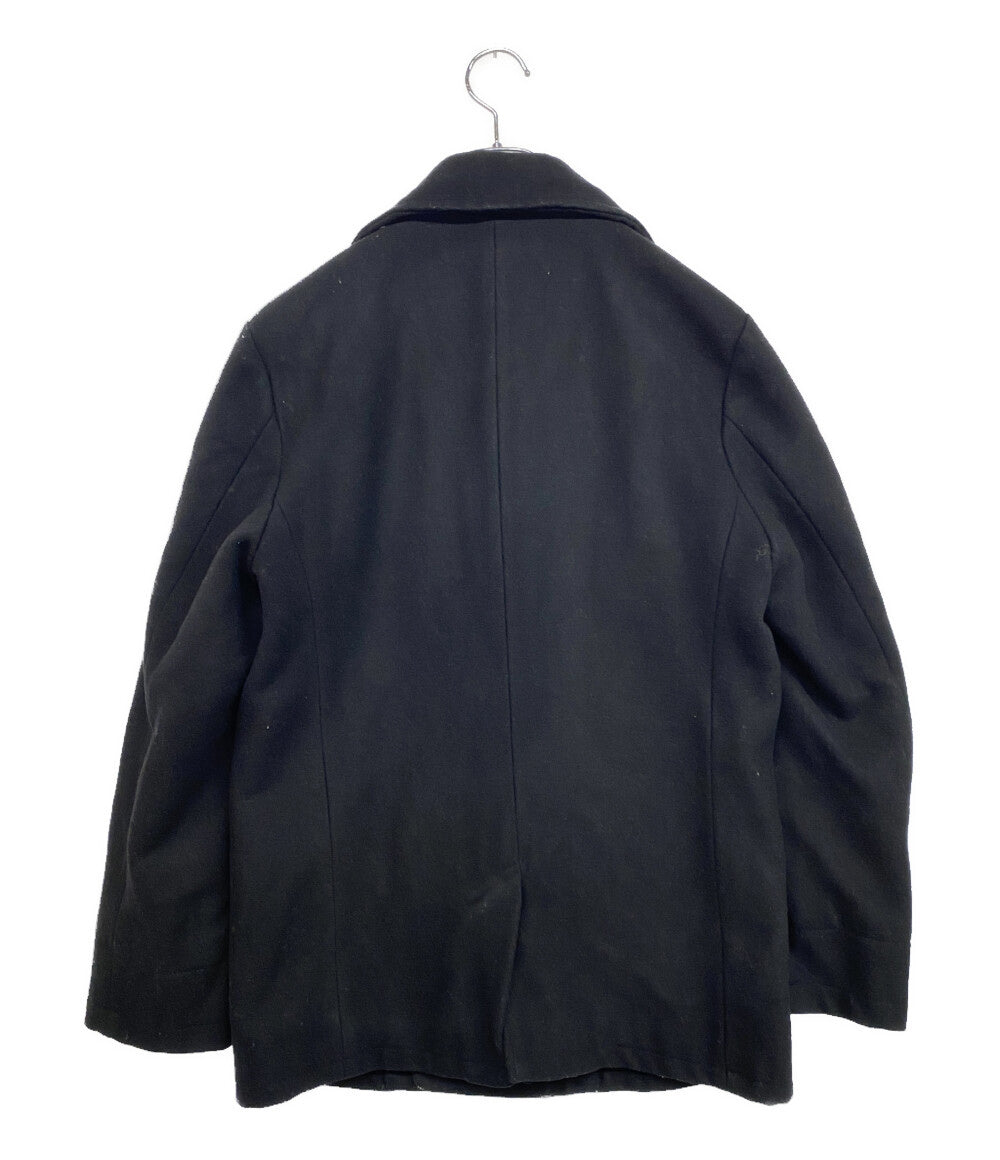 HOUSTON ピーコート ブラック 16WP26 38R 13 スターボタン メンズ SIZE 38 ヒューストン