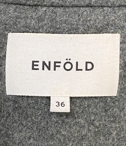 ENFOLD ダブルビーバースリットコート 300BA230 レディース SIZE 36 エンフォルド