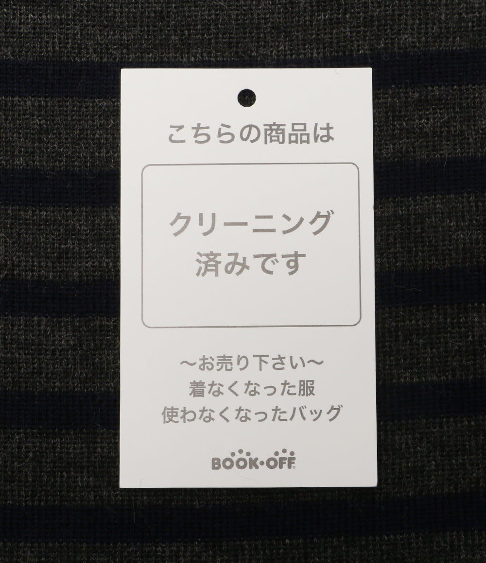 saint james マフラー ネイビー×グレー メンズ セントジェームス