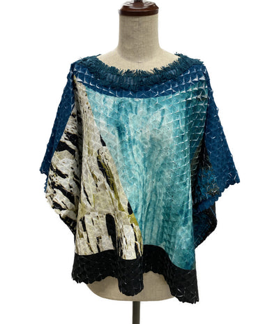 ISSEY MIYAKE カットソー エキゾチックマルチカラー 08SS レディース SIZE 2 イッセイミヤケ