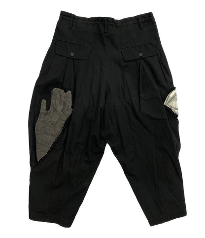 YOHJI YAMAMOTO POUR HOMME サイドジップパッチワークパンツ ワイドパンツ 22ss メンズ SIZE 2 ヨウジヤマモトプールオム