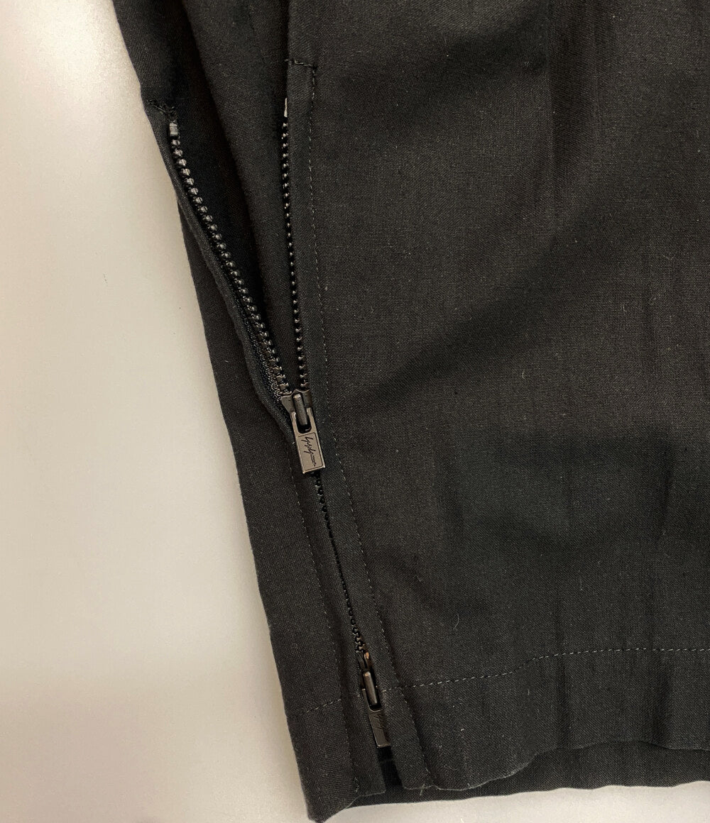 YOHJI YAMAMOTO POUR HOMME サイドジップパッチワークパンツ ワイドパンツ 22ss メンズ SIZE 2 ヨウジヤマモトプールオム