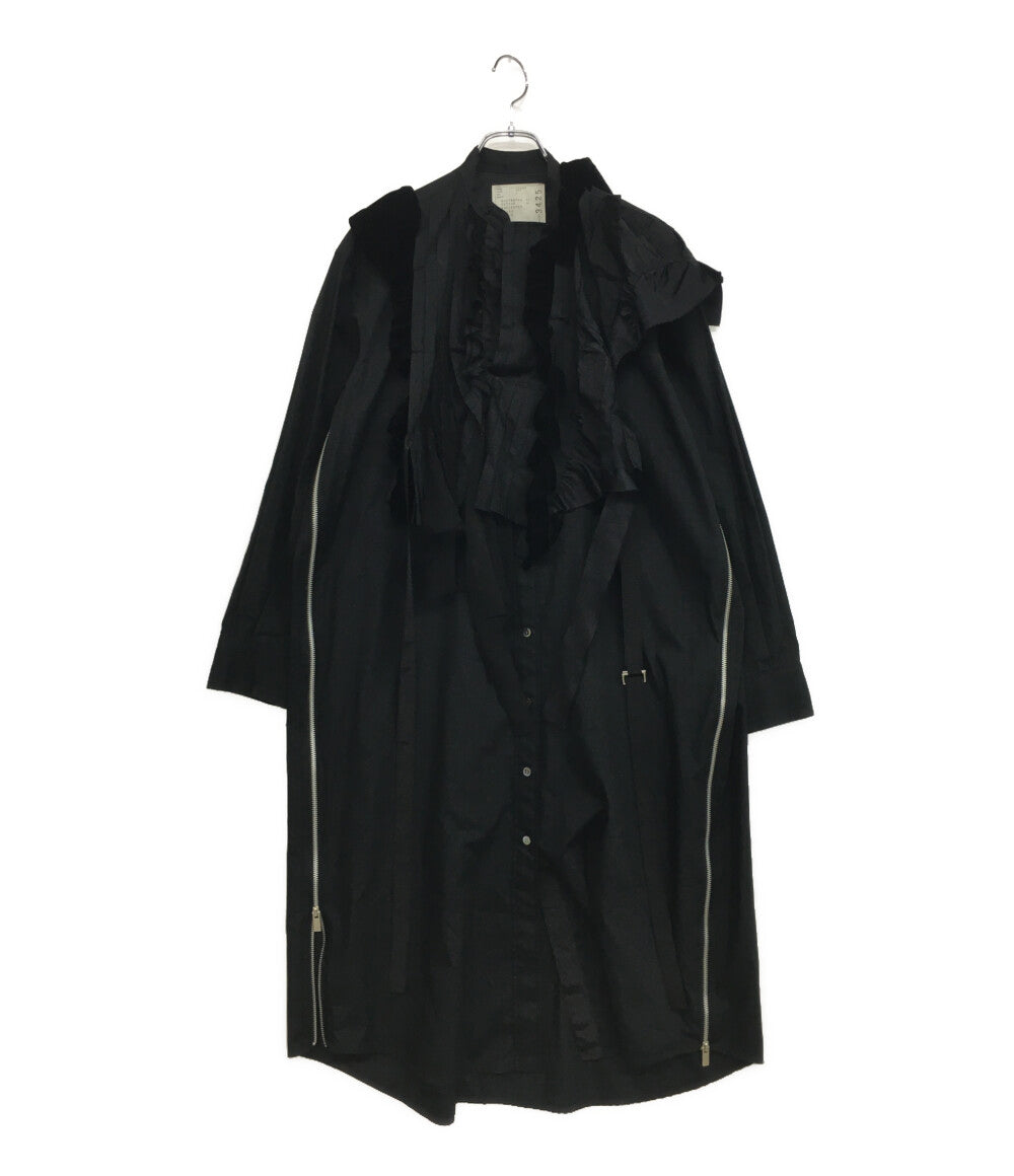sacai 長袖ワンピース 17-03425 レディース SIZE 2 サカイ