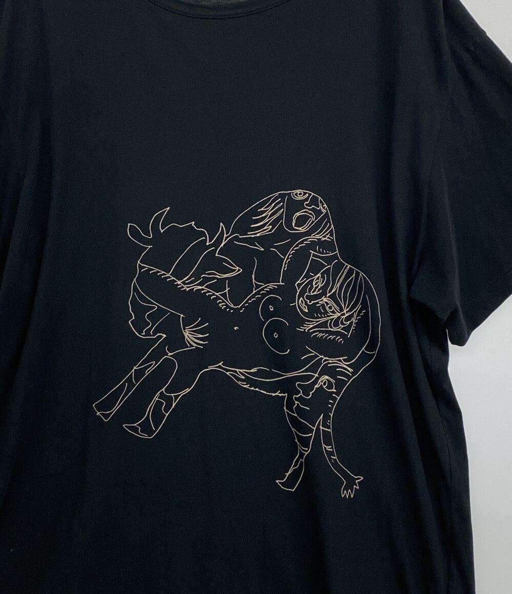 YOHJI YAMAMOTO × 朝倉優佳 半袖Ｔシャツ 朝倉PT 20SS メンズ SIZE 3 ヨウジヤマモト