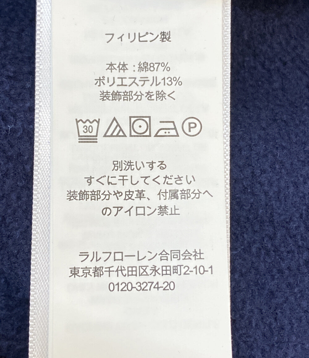 RALPH LAUREN スウェット ヴィンテージフィット グラフィック 前V ネイビー メンズ SIZE XL ラルフローレン