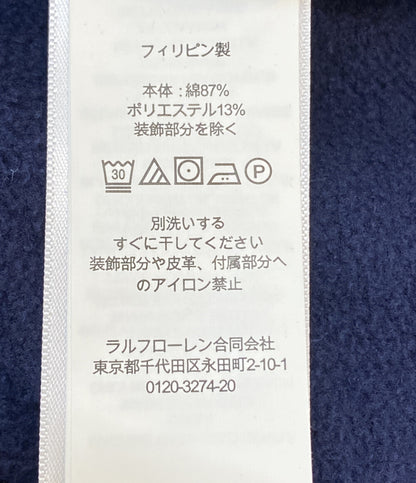 RALPH LAUREN スウェット ヴィンテージフィット グラフィック 前V ネイビー メンズ SIZE XL ラルフローレン