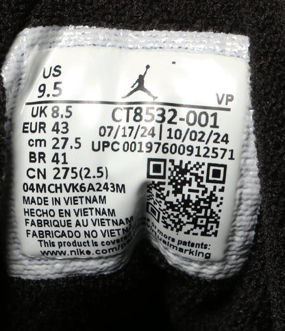美品 NIKE スニーカー エア ジョーダン3 Black Cat 2025 CT8532-001 メンズ SIZE 27.5cm ナイキ