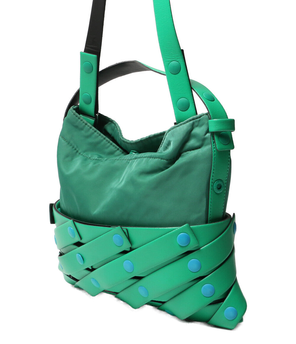 ISSEY MIYAKE スパイラルグリッド ショルダーバッグ 23ss IM31AG531 レディース イッセイミヤケ