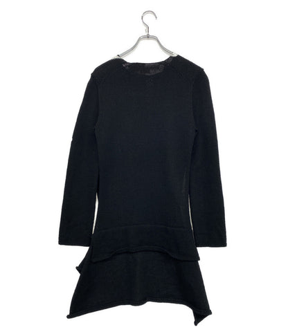 COMME des GARCONS 長袖ニット ペイント加工 2022AW GJ-N009 レディース SIZE S コムデギャルソン
