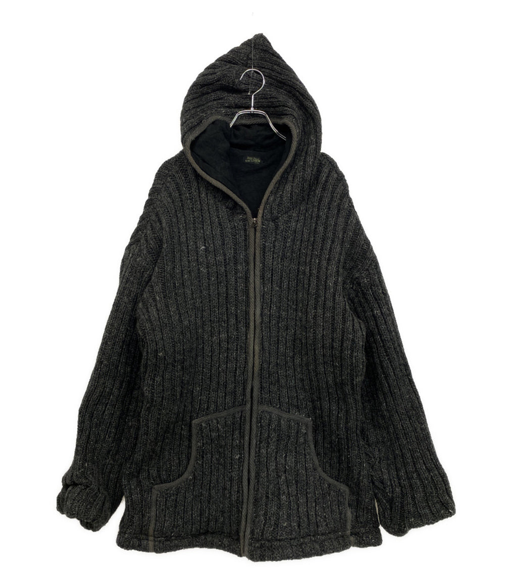 ジャンポールゴルチエ ニットジャケット フルジップ フード メンズ SIZE - JEAN PAUL GAULTIER HOMME