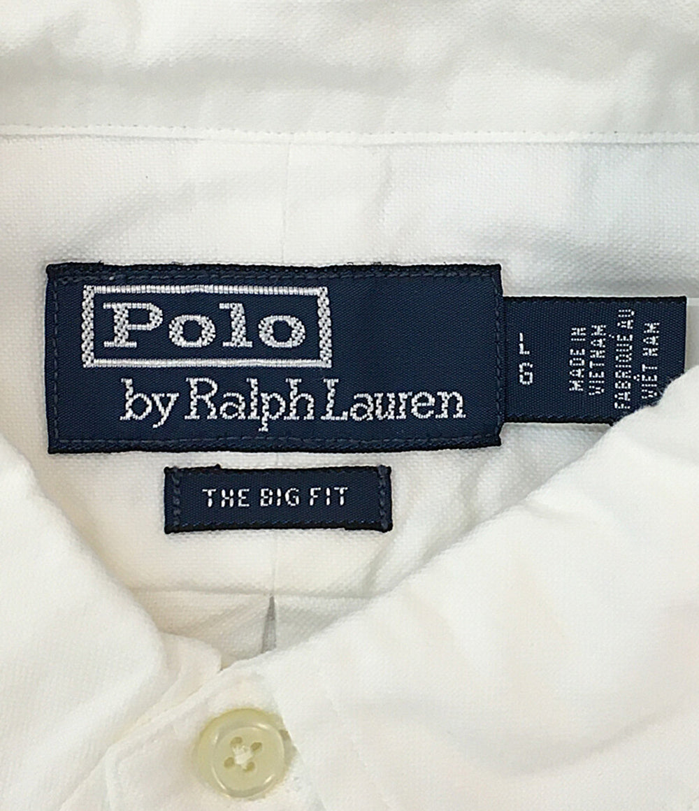 POLO RALPH LAUREN 長袖シャツ THE BIG FIT オックスフォード メンズ SIZE L ポロ・ラルフローレン