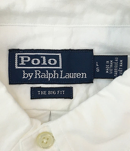 POLO RALPH LAUREN 長袖シャツ THE BIG FIT オックスフォード メンズ SIZE L ポロ・ラルフローレン
