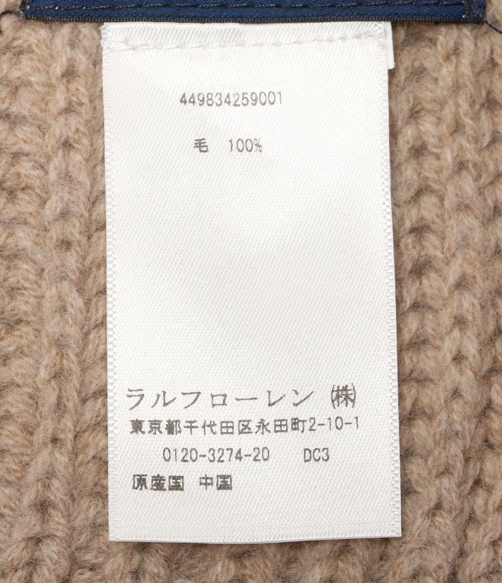 POLO RALPH LAUREN マフラー ウール ベージュ メンズ SIZE ONE SIZE ポロ・ラルフローレン