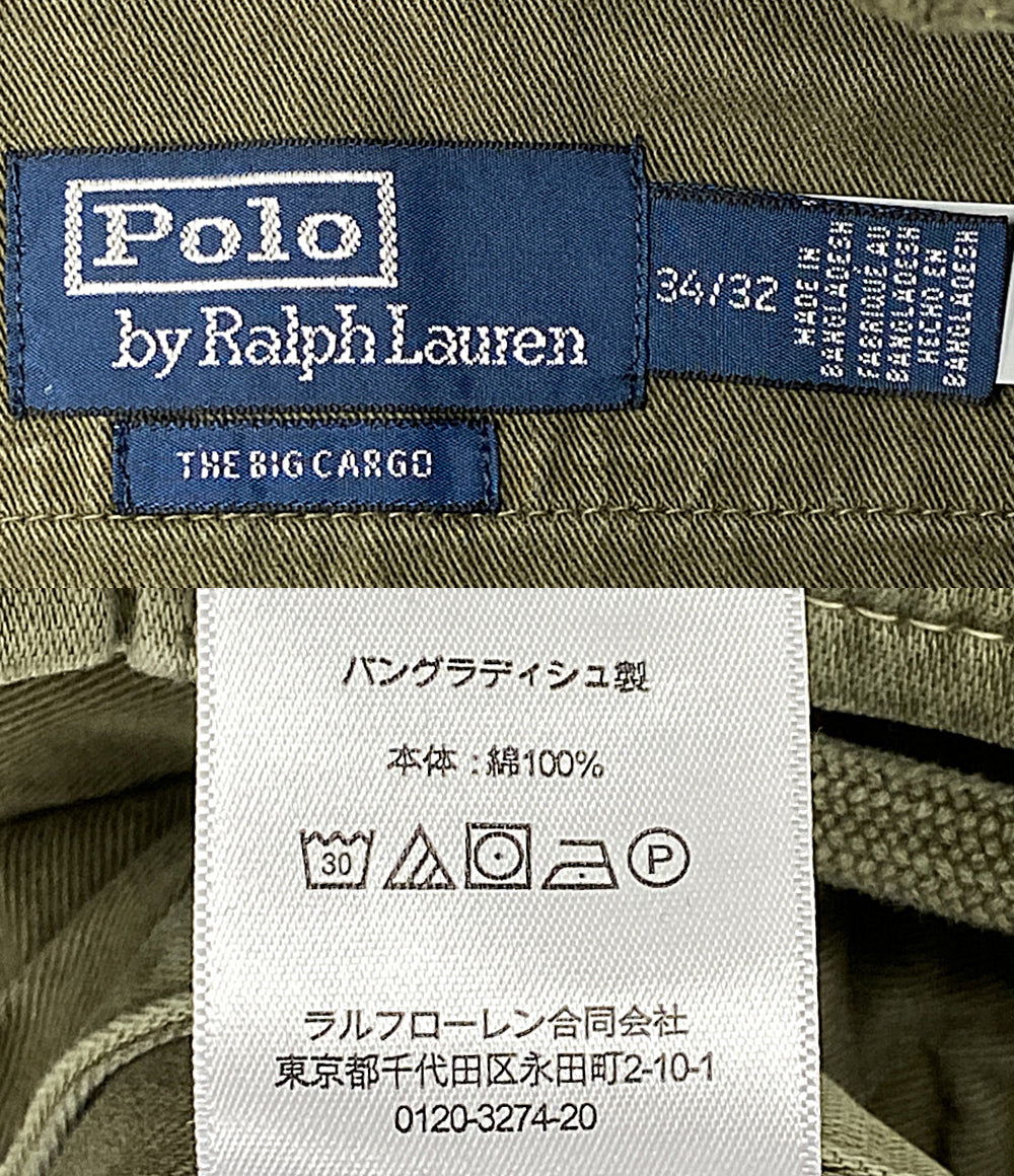 RALPH LAUREN カーゴパンツ ビッグ オリーブ メンズ SIZE 34/32 ラルフローレン