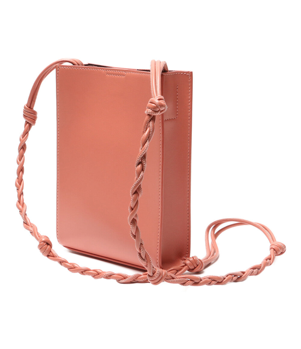 美品 JIL SANDER ショルダーバッグ タングルスモール ピンク J07WG0001 P5354 レディース ジルサンダー