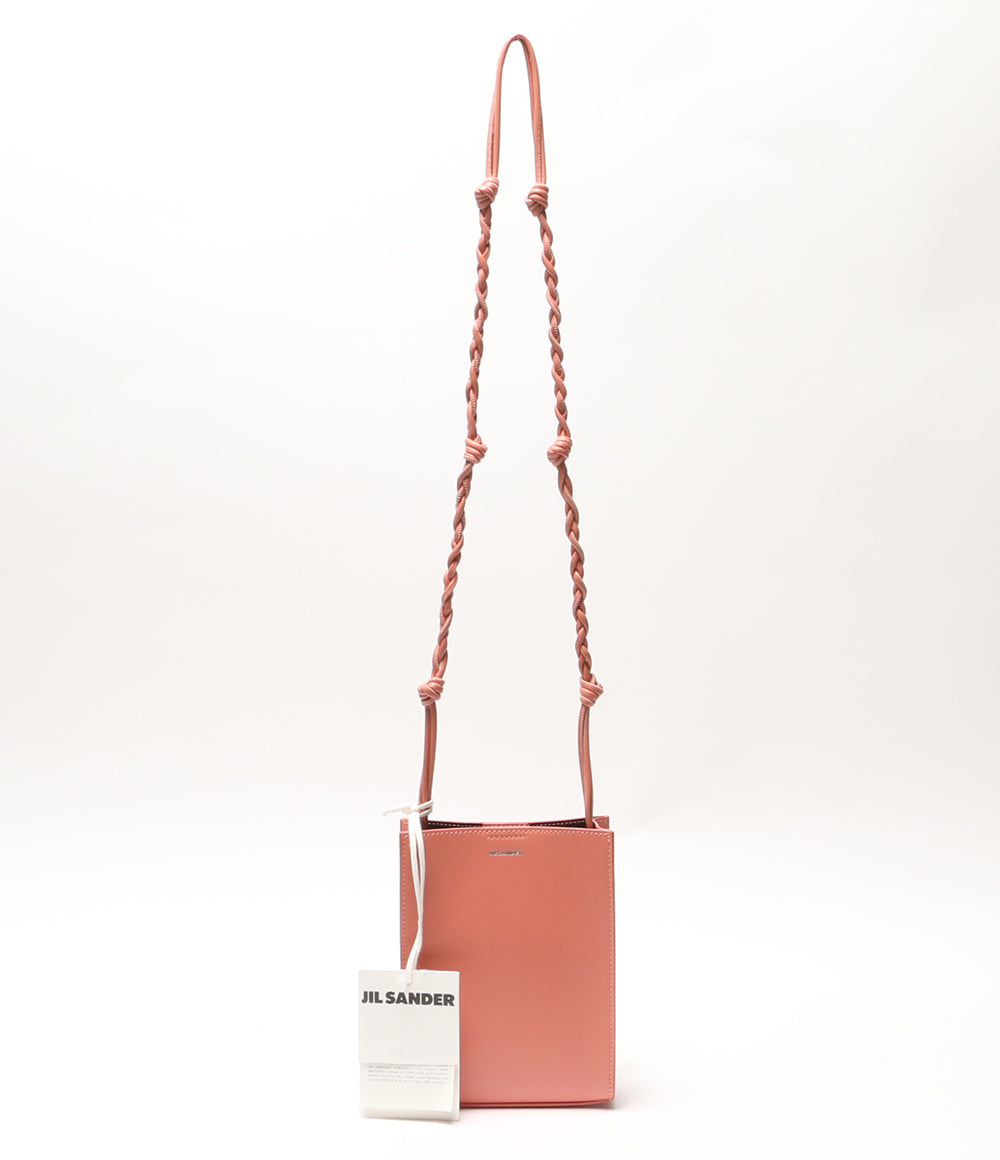 美品 JIL SANDER ショルダーバッグ タングルスモール ピンク J07WG0001 P5354 レディース ジルサンダー