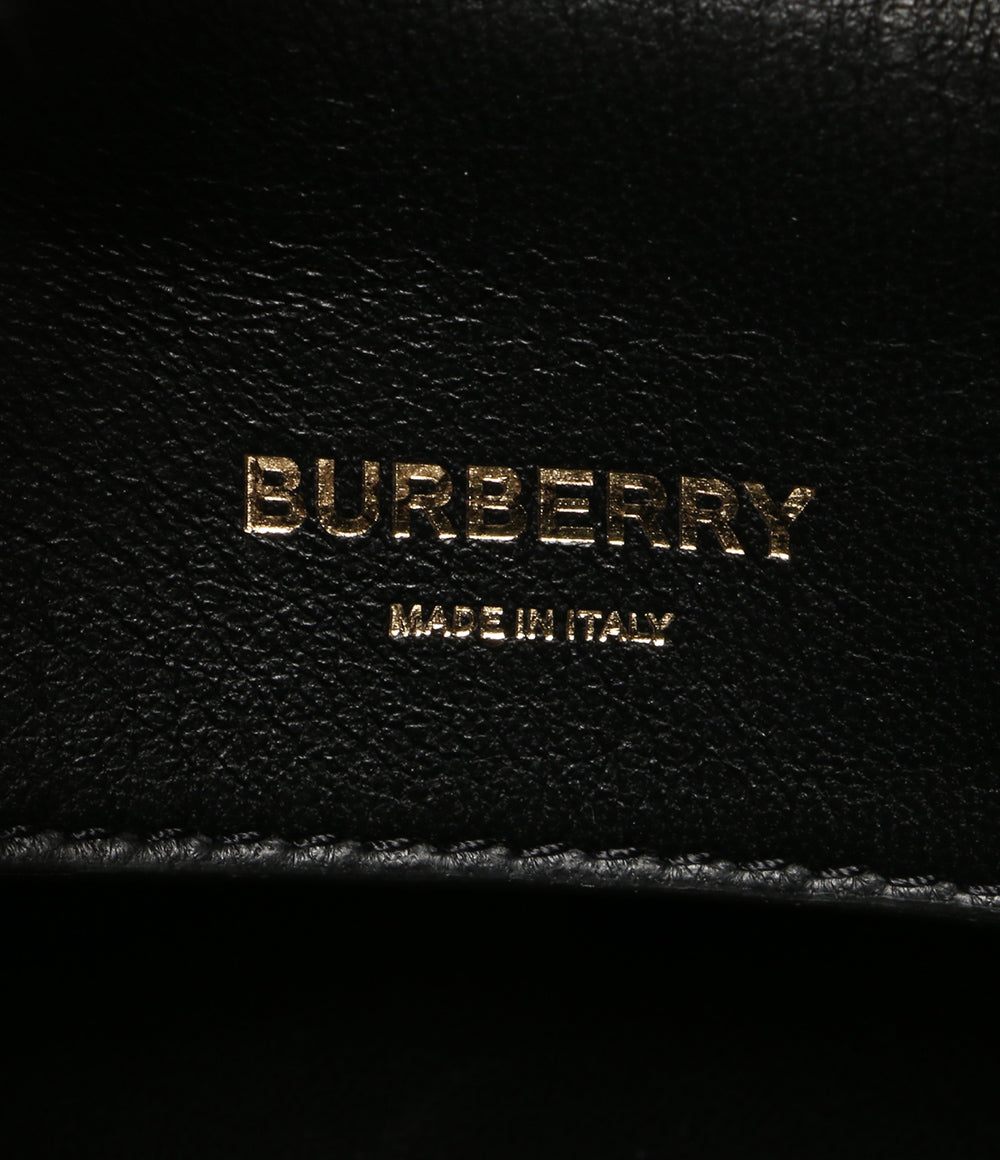 美品 BURBERRY 2WAY ショルダーバッグ CUBE レディース バーバリー