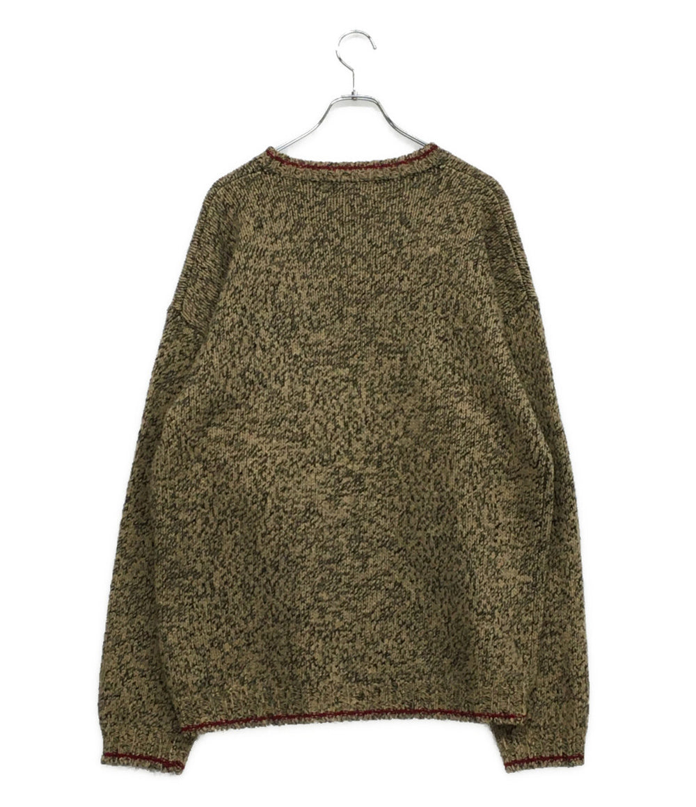 EDDIE BAUER ニット ウール メンズ SIZE L エディー・バウアー