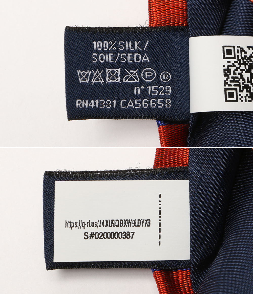 美品 POLO RALPH LAUREN ネクタイ ヴィンテージインスパイアード シルク オレンジ メンズ ポロ・ラルフローレン