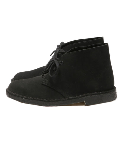 Clarks ブーツ DESERT BOOT BLK SUEDE 261555244060 レディース SIZE UK6 クラークス