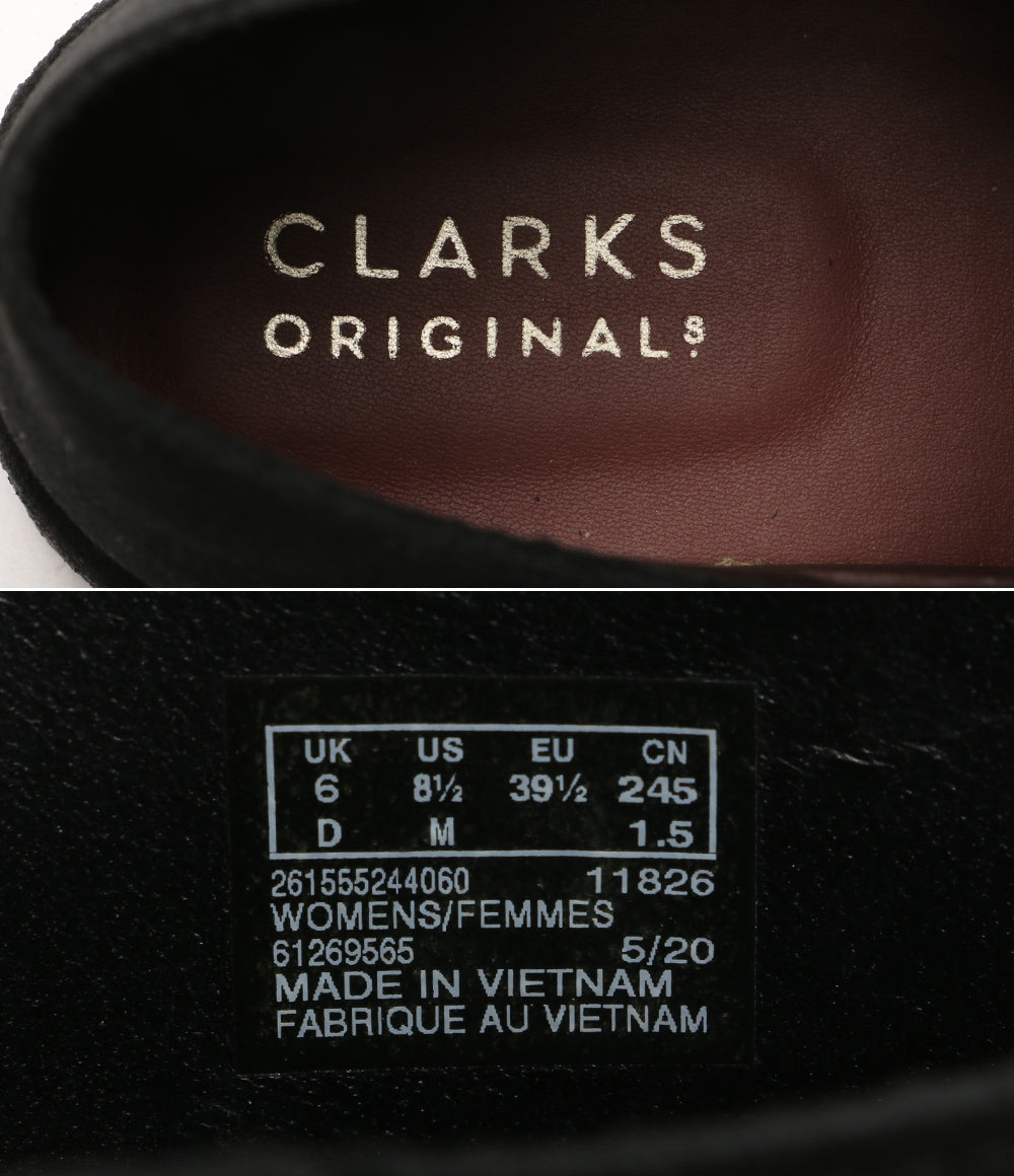 Clarks ブーツ DESERT BOOT BLK SUEDE 261555244060 レディース SIZE UK6 クラークス