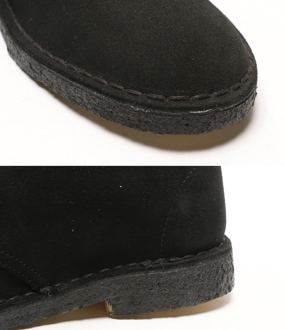 Clarks ブーツ DESERT BOOT BLK SUEDE 261555244060 レディース SIZE UK6 クラークス