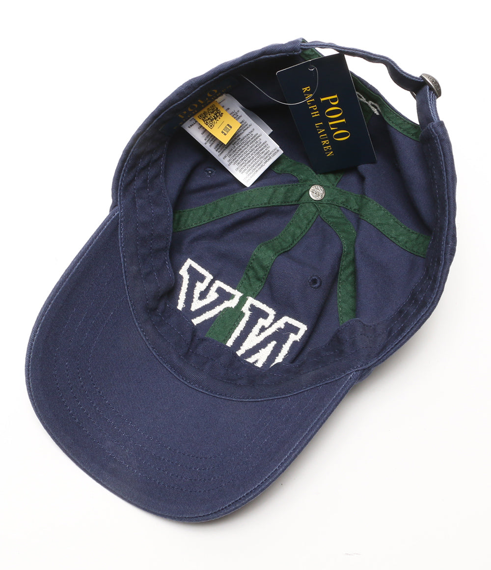 美品 POLO RALPH LAUREN 25FW NY パッチ ツイル ボール キャップ メンズ SIZE ONE SIZE ポロ・ラルフローレン