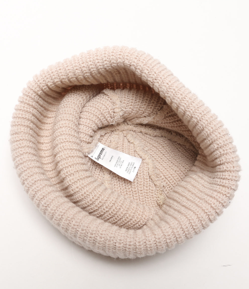 Supreme ニット帽 LOOSE GAUGE BEANIE ベージュ レディース シュプリーム