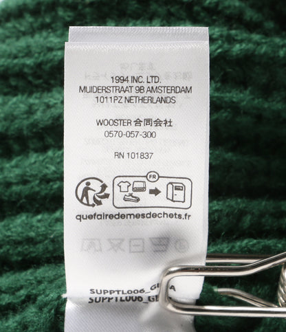 Supreme ニット帽 CLASSIC LOGO CHUNKYRIBBED メンズ シュプリーム