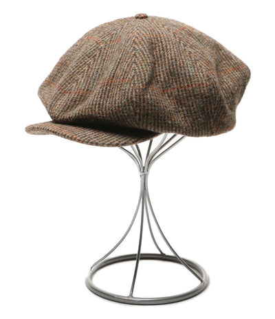 美品 POLO RALPH LAUREN キャップ MOON WOOL HUNTING HAT BROWN メンズ SIZE L/XL ポロ・ラルフローレン