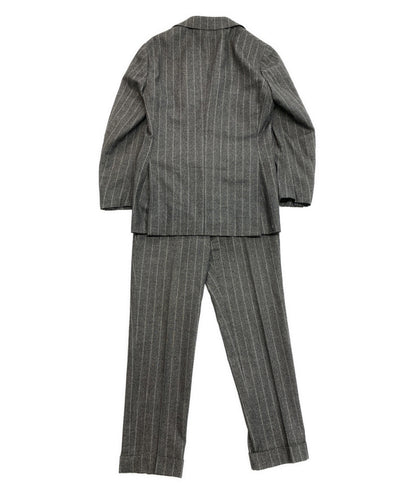 RING JACKET スーツ グレー ストライプ RT025F40C メンズ SIZE 48 リングジャケット