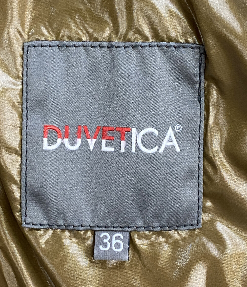 DUVETICA ダウンジャケット ファー付 レディース SIZE 36 デュベティカ