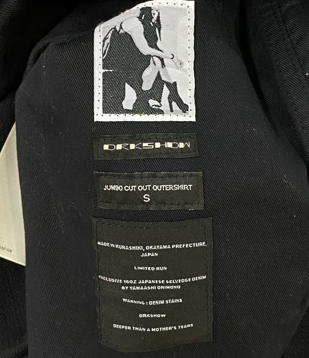 RICK OWENS DRKSHDW リック オウエンス ダークシャドウ ベスト RR02B2736-HBLKJP メンズ SIZE S